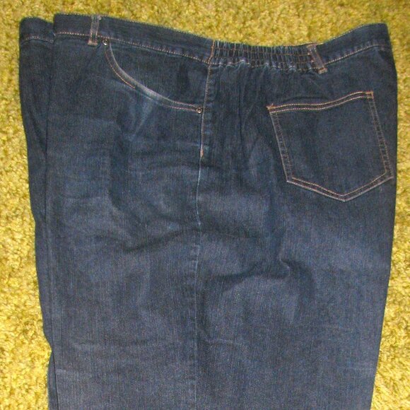 Ladies BLUE Denim JEANS Ruby Rd Plus size 24W - Picture 1 of 2